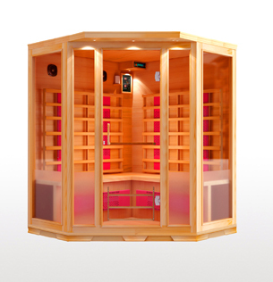 corner infrared sauna room,home sauna house