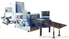 double unwinding stand cross cutting machine