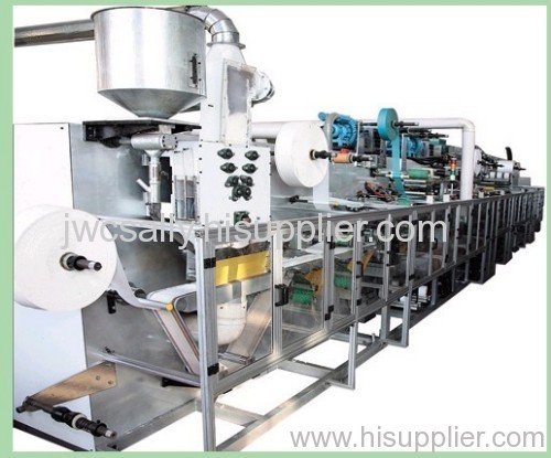 Baby diaper machine