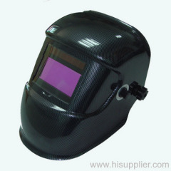 Welding helmet fiber carbon design