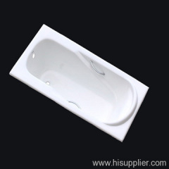 simple cast iron bathtub