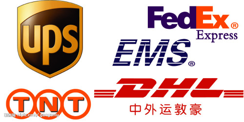 DHL, UPS, FedEX, TNT and EMS