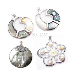 Natural shell pendants