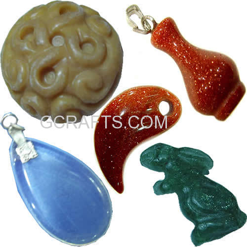 China Dynasty Shard Pendants