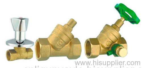 brass stop valve DN15F F