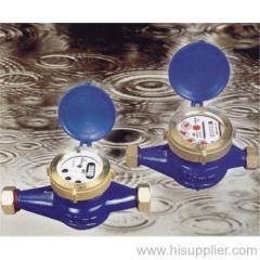 Liquid sealed water meter