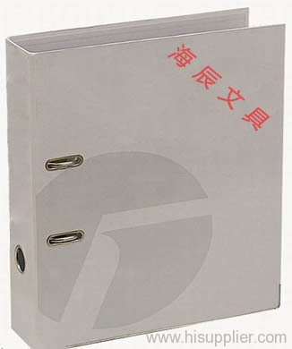 paper file folder with metai clip