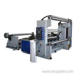 automatic jumbo roll slitting machine