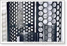 Perforated steel sheet