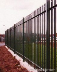 Steel fence post