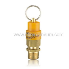 Brass safety valve