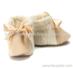 cashmere bootie