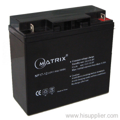 Regulated Lead Acid Battery