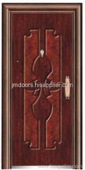 steel wooden door