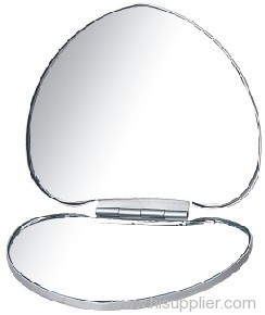 Aluminium pocket mirror