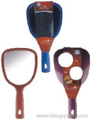 Plastic handle mirror