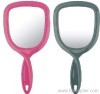 Plastic handle mirror