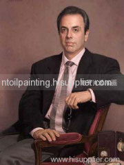 Portrait oil painting