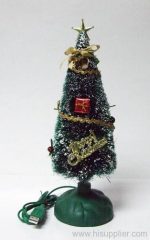 USB green christmas tree