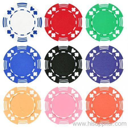 11.5gr 2-colors Double Suited Poker Chips (9 colors)