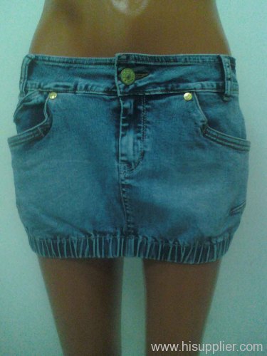 fashion denim skirts