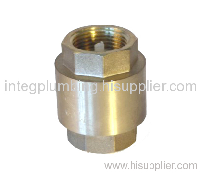 Brass Vertical Check Valves