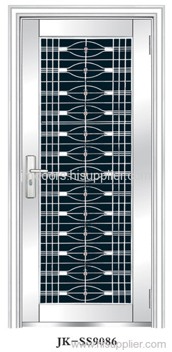 stainless steel door