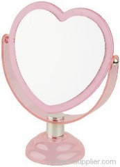 Plastic table mirror