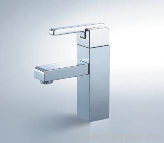 single lever basin faucet