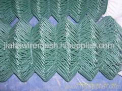 PVC chain link fence