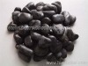 black pebble, black cobble