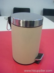 30L paint coating mirror flat head circular bin