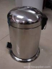 20L,27L,30L mirror ball cover circular trash( with bed)