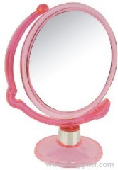 Plastic table mirror