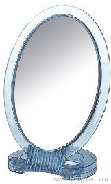 Plastic table mirror