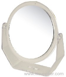 Plastic table mirror