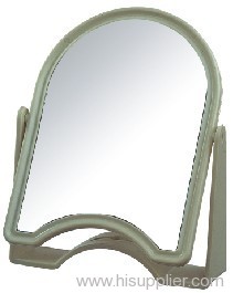 Plastic table mirror