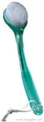 Plastic bath cleaning brush