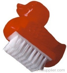 Duck shaped nail brush