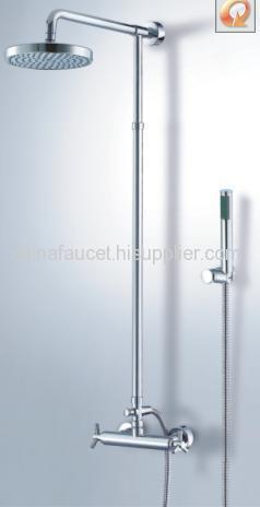 two handles rain shower column