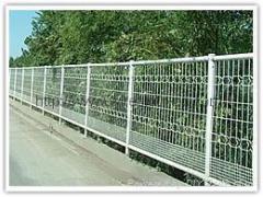 WireMesh Fence for Road
