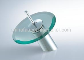 glass basin mixer