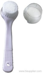 Plastic facial brush