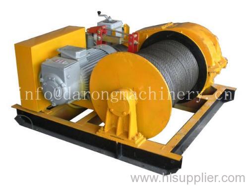 electric wire rope hoist winch