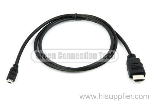 GreenConnection HDMI Type D to HDMI Type A cable