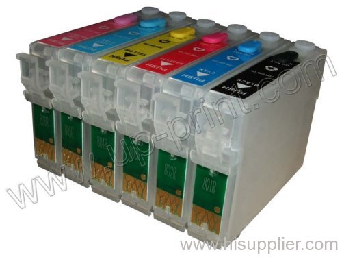 Refillable ink cartridges
