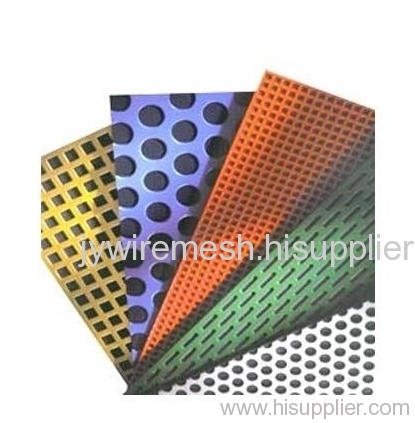 round hole perforated metal mesh