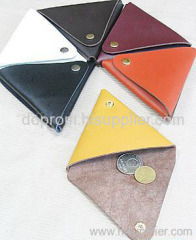 leather coin purse