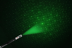 Green laser star laser pointer pen