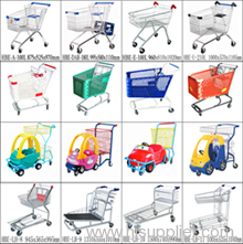 160L Plastic Shopping Carts